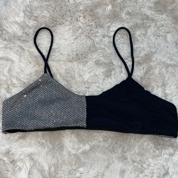 SHEIN Bikini Top with Sparkle Size S - Picture 4 of 4